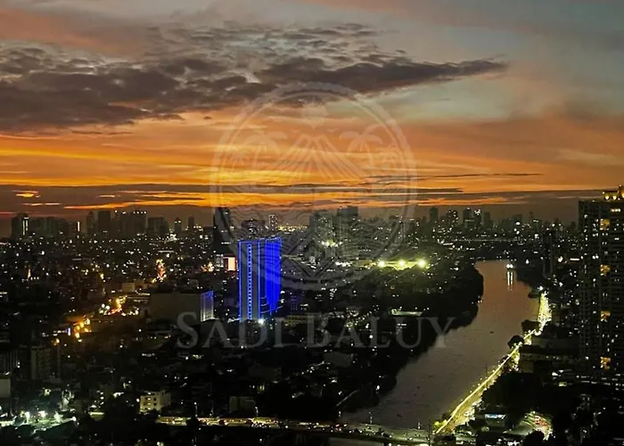 شقة Cozy 3 Min To Rockwell View Pool Parking مانيلا